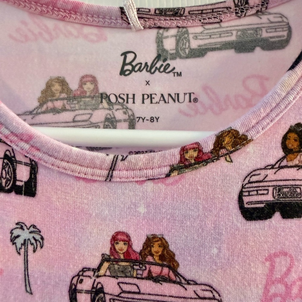 Posh Peanut Cruising Barbie Ruffle Tank Dress Size 7/8 - Picture 2 of 3